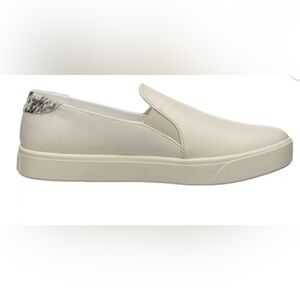 Cole Haan Grandpro Spectator Slip on , Ivory Leather/Snake Print Leather/Ivory